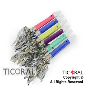 SILBATO CON PORRA 20 CM FLUO x 6